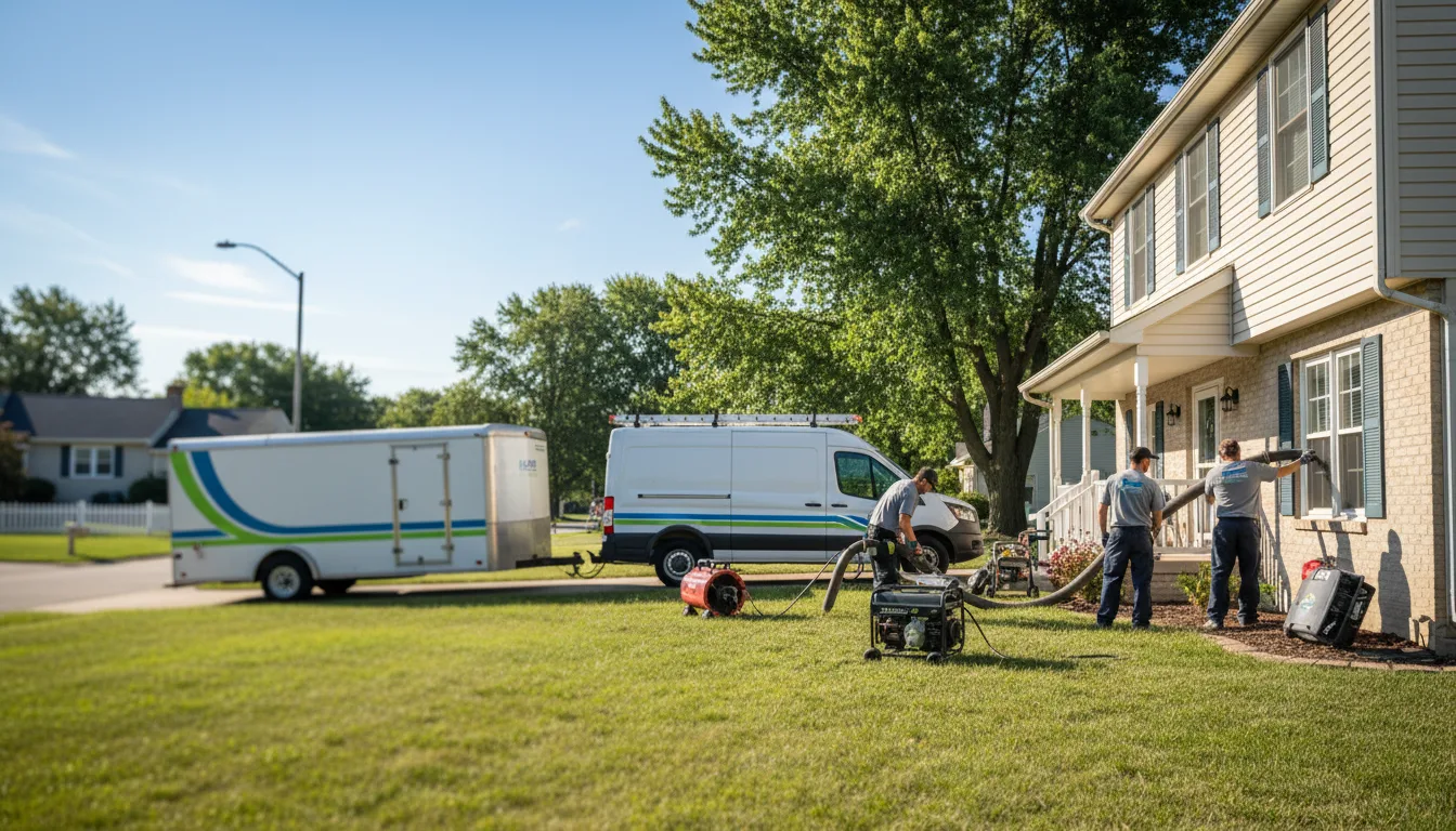 Flooded Basement Restoration And Cleanup With Repair in Davidsonville, MD near me